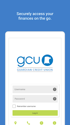 Guardian CU Mobile Screenshot 1