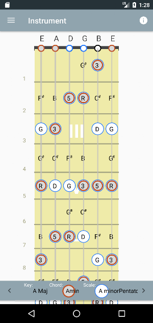 guitarSoloist - guitar solo designer Screenshot 1