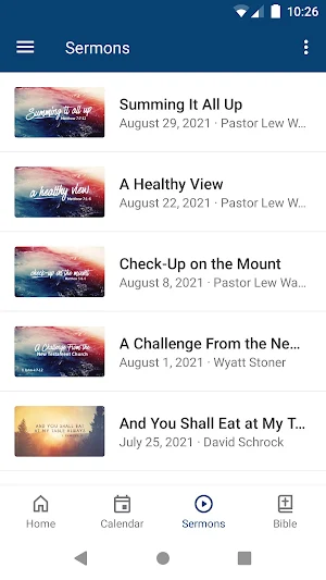 Erb Mennonite Church Screenshot 1