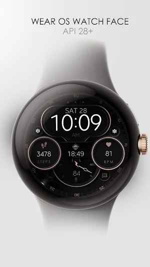 Dream 123 digital watch face Screenshot 0