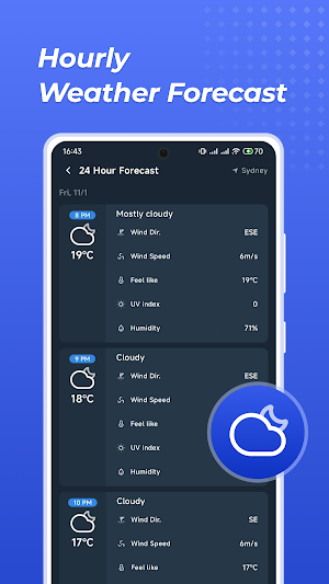 Timely Weather Screenshot 2