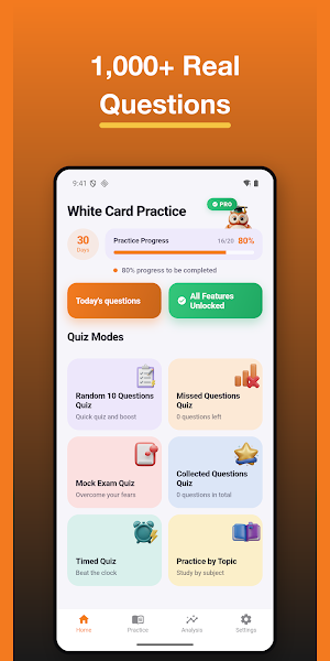 White Card Practice AU Screenshot 0