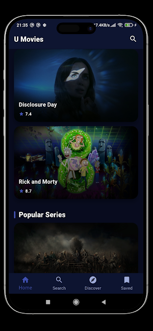 U Movies – Movies, Web Series Screenshot 3