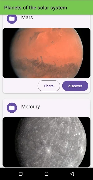 Solar system Screenshot 2