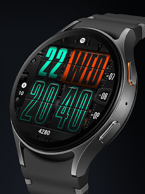 UsA Flip Watch Face - USA189 Screenshot 3