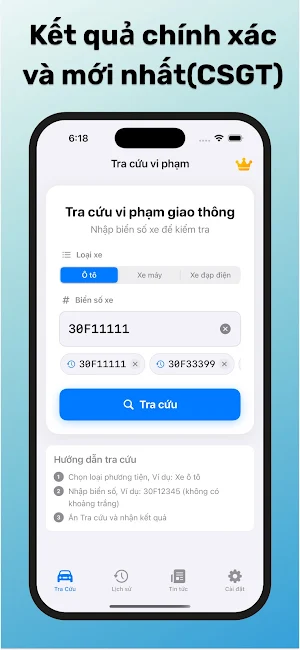 Tra Cứu Phạt Nguội GT 2016 Screenshot 1