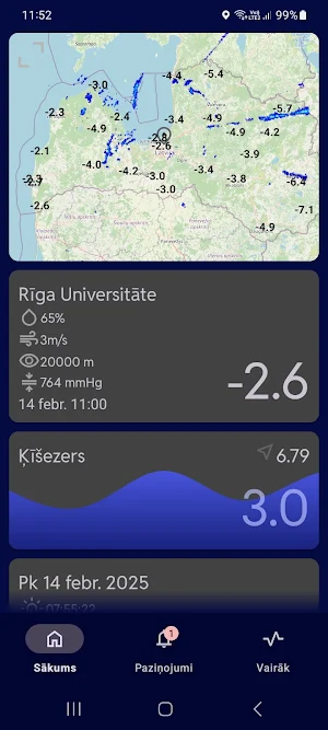 Meteo Latvia Screenshot 0
