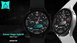 Amser Aago Hybrid Watchface Screenshot 0