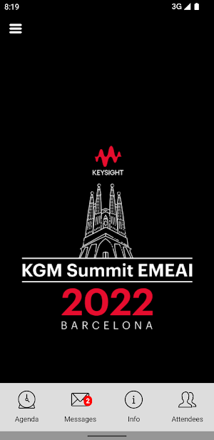 Keysight Events Screenshot 2