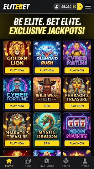 Elitebet Screenshot 3