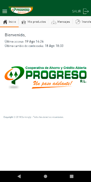 PROGRESONET MÓVIL Screenshot 0