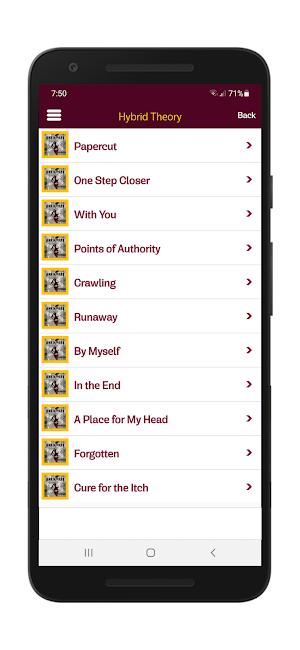 Linkin Park Lyrics & Wallpaper Screenshot 2