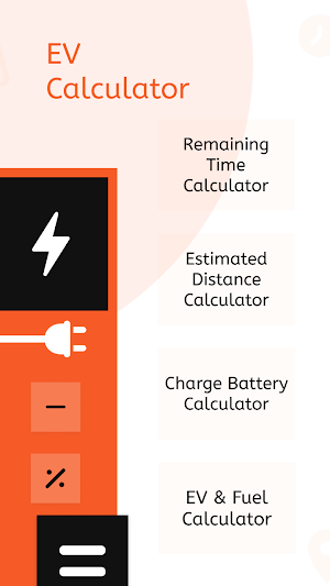 EV Calculator - Cost & Mileage Screenshot 1