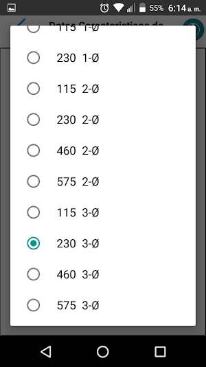 Motores Electricos Screenshot 2