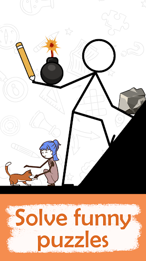Draw to Save: Stickman Rescue Screenshot 1