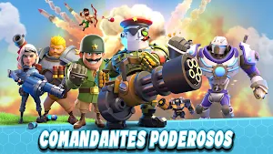 Rebel Bots: Epic War Clash RPG screenshot 1