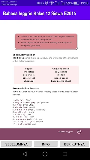 Bahasa Inggris Kelas 12 Siswa  Screenshot 3