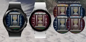 Hourglass21 Watch Face Wear OS Screenshot 1