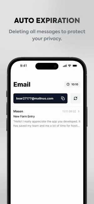TempMail.so Screenshot 1
