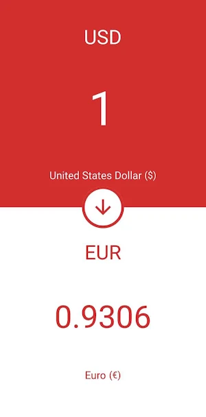 Currency Converter Screenshot 2