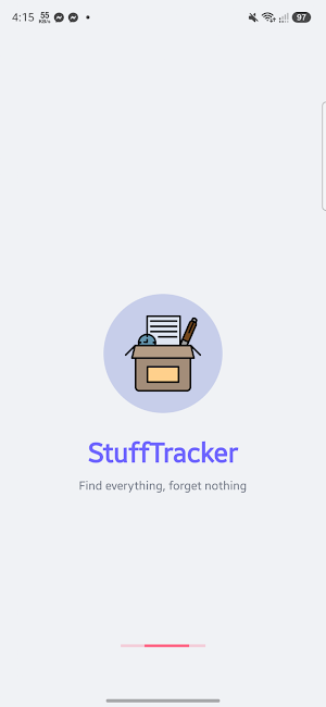 StuffTracker Screenshot 2