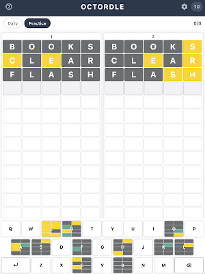 Octordle - Word Puzzle Game Screenshot 3