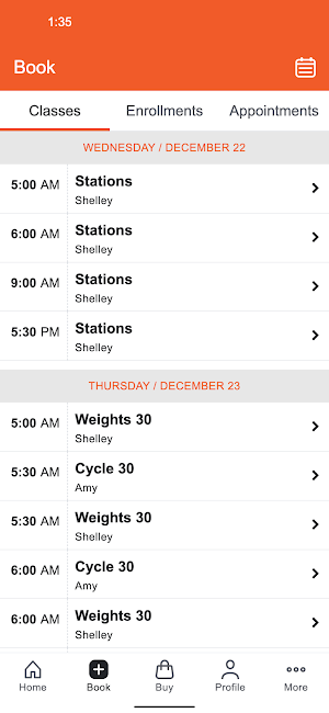 Step4ward Fitness Screenshot 1