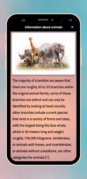 Facts about animals Screenshot 2