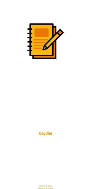 Qaydlar Screenshot 0