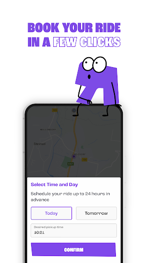 LetzRide: Get a Shared Ride Screenshot 1