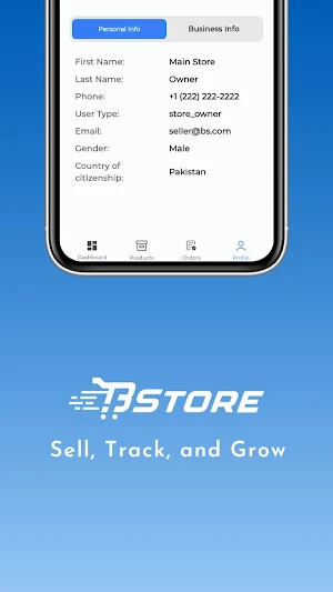 BStore Seller Screenshot 3