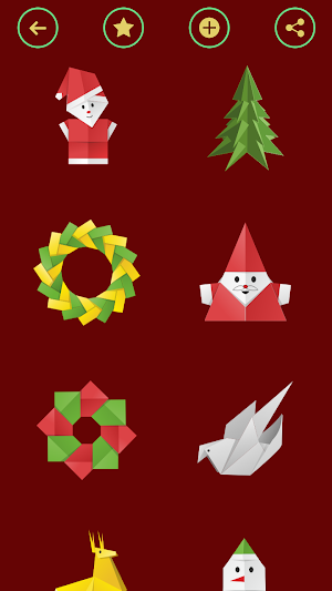 Origami Christmas Paper Crafts Screenshot 3