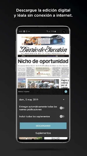 Diario de Yucatán Edición Digital Screenshot 1