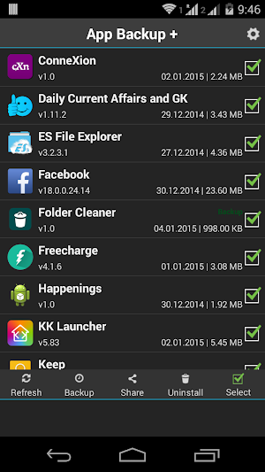 App Backup+ Screenshot 2