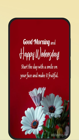 wednesday morning greetings Screenshot 0