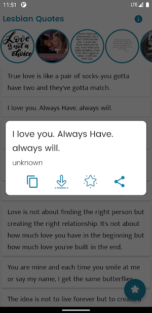 Lesbian Quotes and Sayings Screenshot 1
