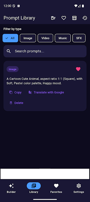 AI Prompt Generator Pro Screenshot 2