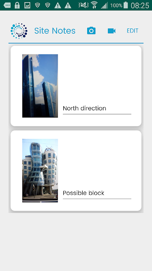 Site Notes Screenshot 2