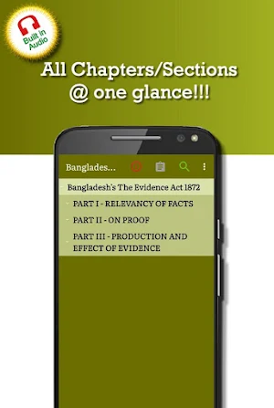Evidence Act 1872 (Bangladesh) Screenshot 0