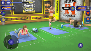 Gym simulator 3D - Gym Games Screenshot 2