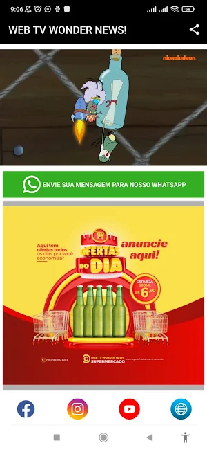 Web TV Wonder News Screenshot 3