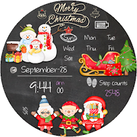 BFF46- Merry Christmas Snowman