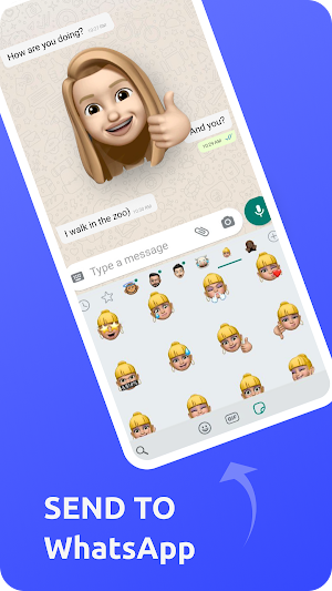 Stickers and Emoji - WASticker Screenshot 1