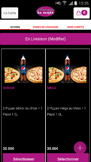 Manger la Nuit Caen Screenshot 2