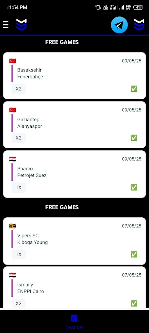 Mblaze Correct Scores Screenshot 2