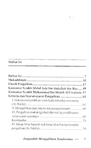 Janganlah Mengafirkan Saudara Screenshot 1