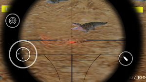 Crocodile Desert Sniper Game Screenshot 0