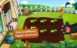 Dr. Panda Veggie Garden Screenshot 1