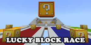 Lucky Blocks Race Mod for MCPE Screenshot 1