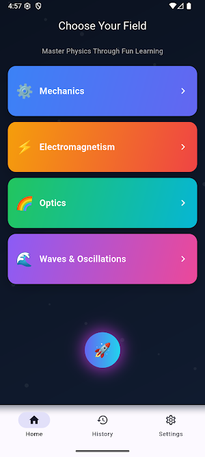 Physics Formula Master Screenshot 1